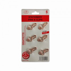 KIT CLIPS COM 6 UNIDADES 35MM EM METAL REF: AP4212 KIT CLIPS COM 6 UNIDADES 35MM EM METAL REF: AP4212