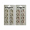 KIT CLIPS COM 8 UNIDADES 25MM EM METAL REF: AP4745