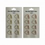 KIT CLIPS COM 8 UNIDADES 25MM EM METAL REF: AP4745
