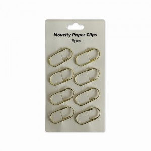 KIT CLIPS COM 8 UNIDADES 38MM EM METAL REF: AP5047
