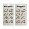KIT CLIPS COM 8 UNIDADES 33MM EM METAL REF: AP5448