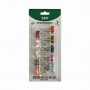 KIT PRENDEDOR COM 10 UNIDADES 35MM EM METAL REF: AP5826