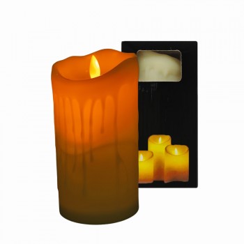 LUMINÁRIA LED MODELO VELA DECORATIVA 15CM REF: AP75-15