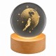 GLOBO LUMINÁRIA MODELO ASTRONAUTA EM VIDRO REF: AP7814WD-6Y