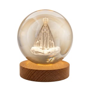 GLOBO LUMINÁRIA MODELO NOSSA SENHORA EM VIDRO REF: APMTL-10SX