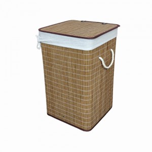 CESTO DE CHÃO EM BAMBU E TECIDO REF: AP16925-7 CESTO DE CHÃO EM BAMBU E TECIDO REF: AP16925-7