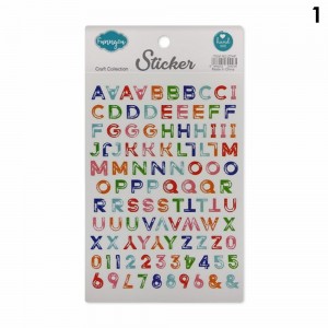 CARTELA DE ADESIVOS EM PLÁSTICO MODELO LETRAS REF: APCTHW04L CARTELA DE ADESIVOS EM PLÁSTICO MODELO LETRAS REF: APCTHW04L