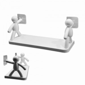 MINI PRATELEIRA EM PLÁSTICO COM ADESIVOS REF: AP76-1 MINI PRATELEIRA EM PLÁSTICO COM ADESIVOS REF: AP76-1