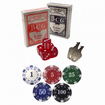 JOGO POKER EM MALETA DE ALUMÍNIO 500 FICHAS E 2 BARALHOS REF: APYYPS104