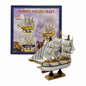 ENFEITE DECORATIVO DE MESA MODELO BARCO EM MADEIRA REF: AP60B-14CM ENFEITE DECORATIVO DE MESA MODELO BARCO EM MADEIRA REF: AP60B-14CM