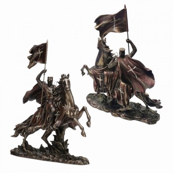 ENFEITE DE MESA MODELO CAVALEIRO MEDIEVAL EM RESINA REF: APWU77709A4 ENFEITE DE MESA MODELO CAVALEIRO MEDIEVAL EM RESINA REF: APWU77709A4