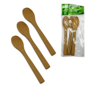 KIT COM 3 COLHERES DE BAMBU REF: AP34419-16P KIT COM 3 COLHERES DE BAMBU REF: AP34419-16P