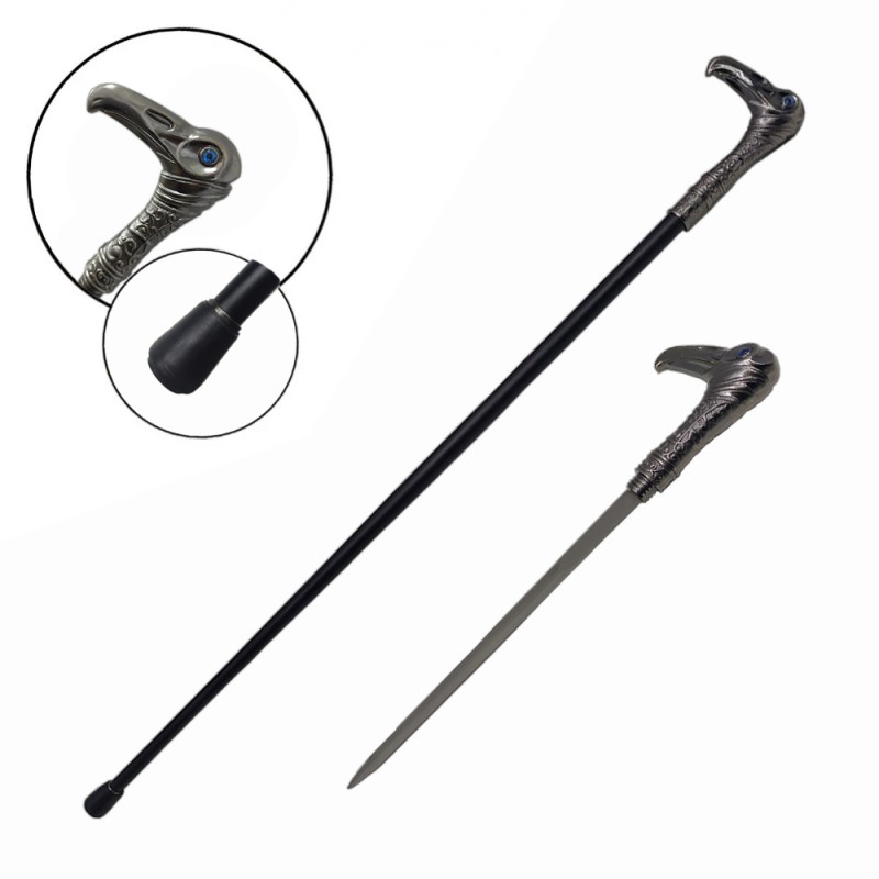 BENGALA ESPADA COM LÂMINA SEM CORTE EM METAL REF: APA107