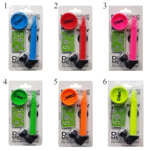 CACHIMBO DE METAL E PLÁSTICO E DICHAVADOR DE PLÁSTICO REF: APDK8813E