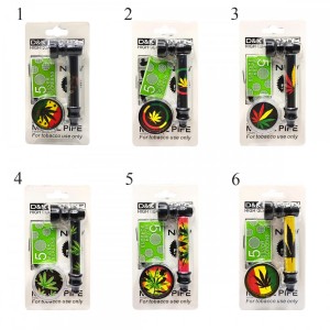 CACHIMBO DE METAL E PLÁSTICO E DICHAVADOR DE PLÁSTICO REF: APDK5857