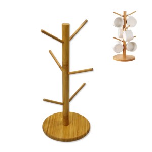 SUPORTE PARA XÍCARAS EM BAMBU REF: APHB-16R SUPORTE PARA XÍCARAS EM BAMBU REF: APHB-16R