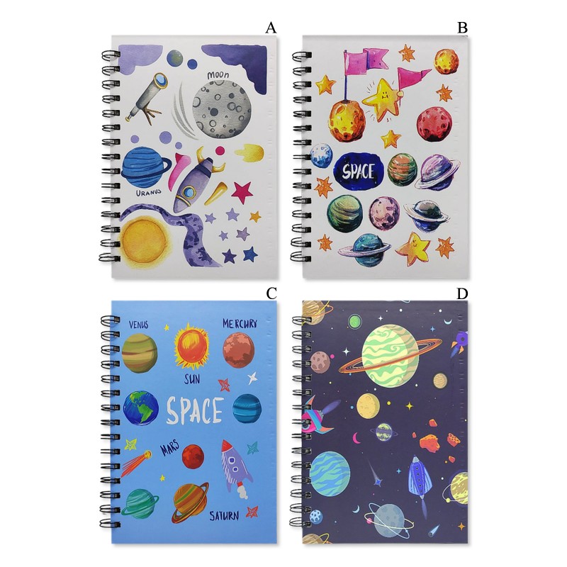 CADERNO ESPIRAL A5 PARA ANOTAÇÕES COM 80 FOLHAS REF: APA5-2