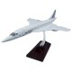 ENFEITE DECORATIVO MODELO AVIÃO CONCORDE EM RESINA REF: AP7370-M