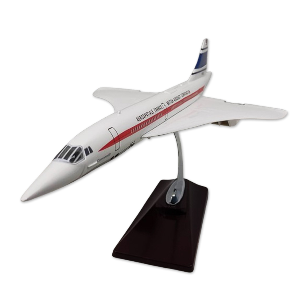 ENFEITE DECORATIVO MODELO AVIÃO CONCORDE  REF: AP7370-M