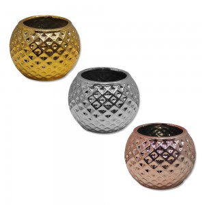 VASO DECORATIVO DE MESA EM CERÂMICA REF: APYN9010-3 VASO DECORATIVO DE MESA EM CERÂMICA REF: APYN9010-3