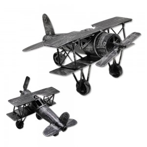 ENFEITE DECORATIVO MODELO AVIÃO MONOMOTOR  REF: APHF019E ENFEITE DECORATIVO MODELO AVIÃO MONOMOTOR  REF: APHF019E