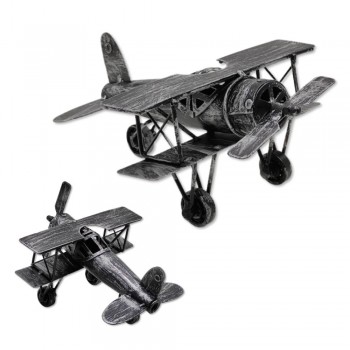 ENFEITE DECORATIVO MODELO AVIÃO MONOMOTOR REF: APHF019E ENFEITE DECORATIVO MODELO AVIÃO MONOMOTOR REF: APHF019E