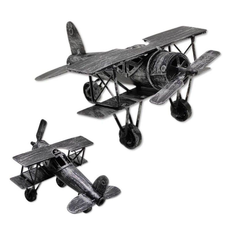 ENFEITE DECORATIVO MODELO AVIÃO MONOMOTOR REF: APHF019E ENFEITE DECORATIVO MODELO AVIÃO MONOMOTOR REF: APHF019E