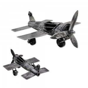 ENFEITE DECORATIVO MODELO AVIÃO MONOMOTOR  REF: APHF019D ENFEITE DECORATIVO MODELO AVIÃO MONOMOTOR  REF: APHF019D