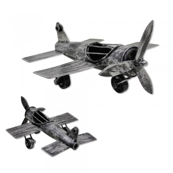 ENFEITE DECORATIVO MODELO AVIÃO MONOMOTOR REF: APHF019D ENFEITE DECORATIVO MODELO AVIÃO MONOMOTOR REF: APHF019D