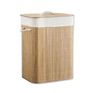 CESTO ORGANIZADOR RETANGULAR EM BAMBU 72L REF: APRM2310031 CESTO ORGANIZADOR RETANGULAR EM BAMBU 72L REF: APRM2310031