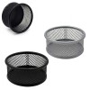 PORTA CLIPS DE MESA PRETO EM METAL REF: AP23584BT
