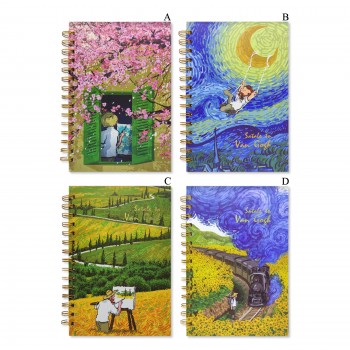 CADERNO ESPIRAL A5 PARA ANOTAÇÕES COM 80 FOLHAS REF: AP8349-9