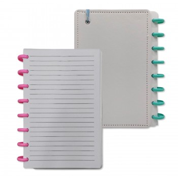 CADERNO DE DISCO A5 PARA ANOTAÇÕES COM 80 FOLHAS REF: AP8349-A5