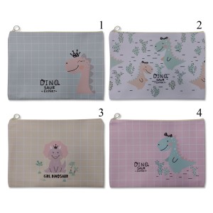 PASTA A4 PORTA DOCUMENTO COM ZÍPER EM TECIDO MODELO DINOSSAURO REF: APA4-10 PASTA A4 PORTA DOCUMENTO COM ZÍPER EM TECIDO MODELO DINOSSAURO REF: APA4-10