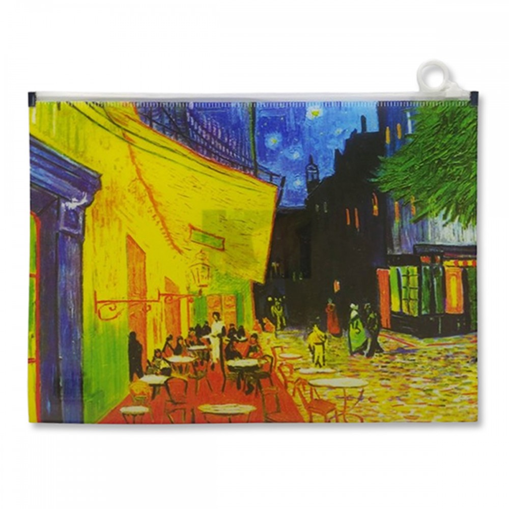 PASTA ENVELOPE A4 COM ZÍPER EM PLÁSTICO REF: AP6110