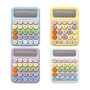 CALCULADORA COM TECLA ELETRÔNICA EM PLÁSTICO REF: APRZ817MAX