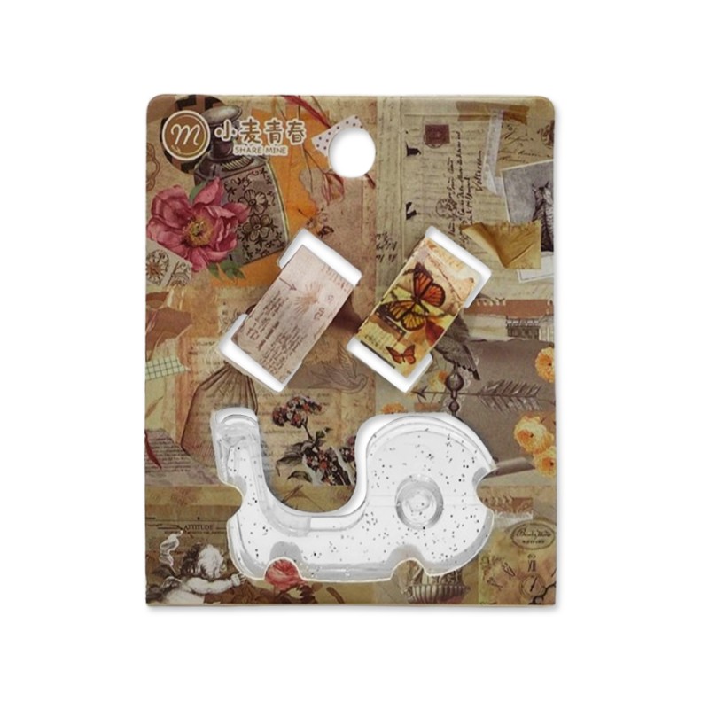 KIT 2 FITAS ADESIVAS ESTAMPADA EM PAPEL REF: XM-JD2873B KIT 2 FITAS ADESIVAS ESTAMPADA EM PAPEL REF: XM-JD2873B