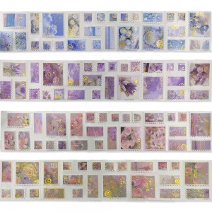 ROLO DE FITA ADESIVA ESTAMPADA EM PLÁSTICO REF: XM-JD2858