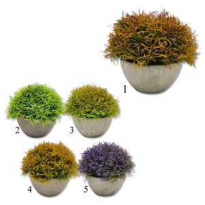 VASO COM PLANTA PERMANENTE EM PLÁSTICO REF: APQ1504 VASO COM PLANTA PERMANENTE EM PLÁSTICO REF: APQ1504