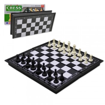 JOGO XADREZ COM 32 PEÇAS MAGNÉTICAS EM PLÁSTICO REF: AP3321M