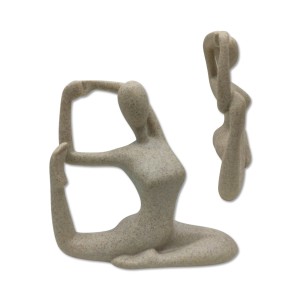 ESTÁTUA DECORATIVA EM RESINA MODELO YOGA REF: AP7371Y-2 ESTÁTUA DECORATIVA EM RESINA MODELO YOGA REF: AP7371Y-2