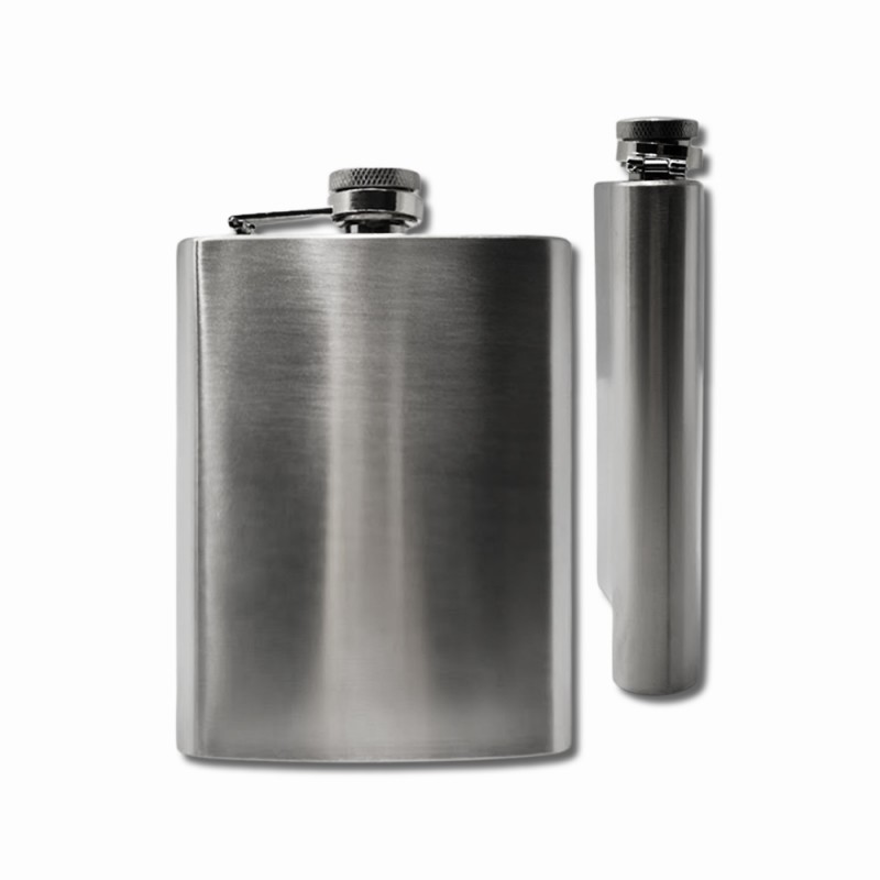 CANTIL DE BOLSO PARA BEBIDAS COM CAPACIDADE DE 240ML EM METAL REF: DSC4732-8