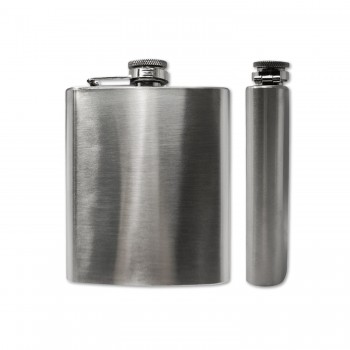 CANTIL DE BOLSO PARA BEBIDAS COM CAPACIDADE DE 210ML EM METAL REF: DSC4732-7