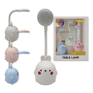 LUMINÁRIA DE MESA MODELO COELHO COM CABO USB EM PLÁSTICO REF: AP315-1L LUMINÁRIA DE MESA MODELO COELHO COM CABO USB EM PLÁSTICO REF: AP315-1L