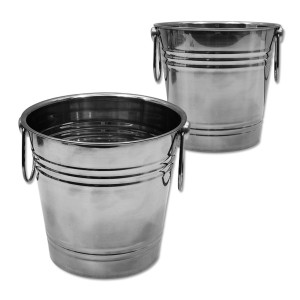 BALDE PARA GELO 2L EM METAL REF: AP35382-2L BALDE PARA GELO 2L EM METAL REF: AP35382-2L