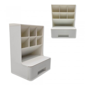ORGANIZADOR DE MESA COM COMPARTIMENTOS EM PLÁSTICO REF: AP29772