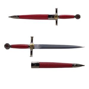 ADAGA COM LÂMINA SEM CORTE DE METAL REF: PFL19206N-2 ADAGA COM LÂMINA SEM CORTE DE METAL REF: PFL19206N-2