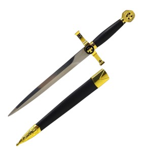 ADAGA COM LÂMINA SEM CORTE DE METAL REF: PFL19206N-4 ADAGA COM LÂMINA SEM CORTE DE METAL REF: PFL19206N-4