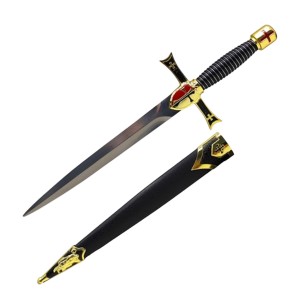 ADAGA COM LÂMINA SEM CORTE DE METAL REF: PFL18214N-4 ADAGA COM LÂMINA SEM CORTE DE METAL REF: PFL18214N-4