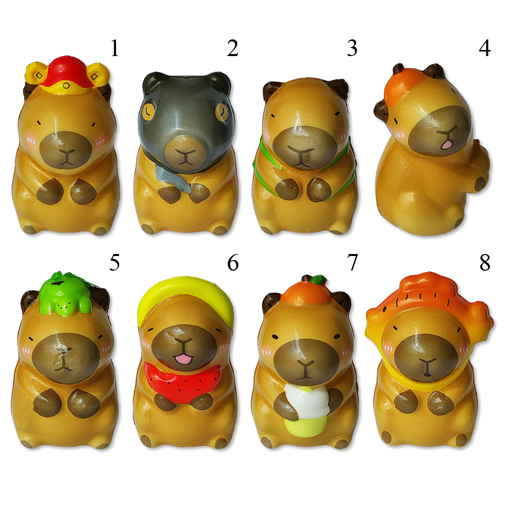 BONECO FLEXÍVEL MODELO CAPIVARA EM PU REF: AP7564M BONECO FLEXÍVEL MODELO CAPIVARA EM PU REF: AP7564M